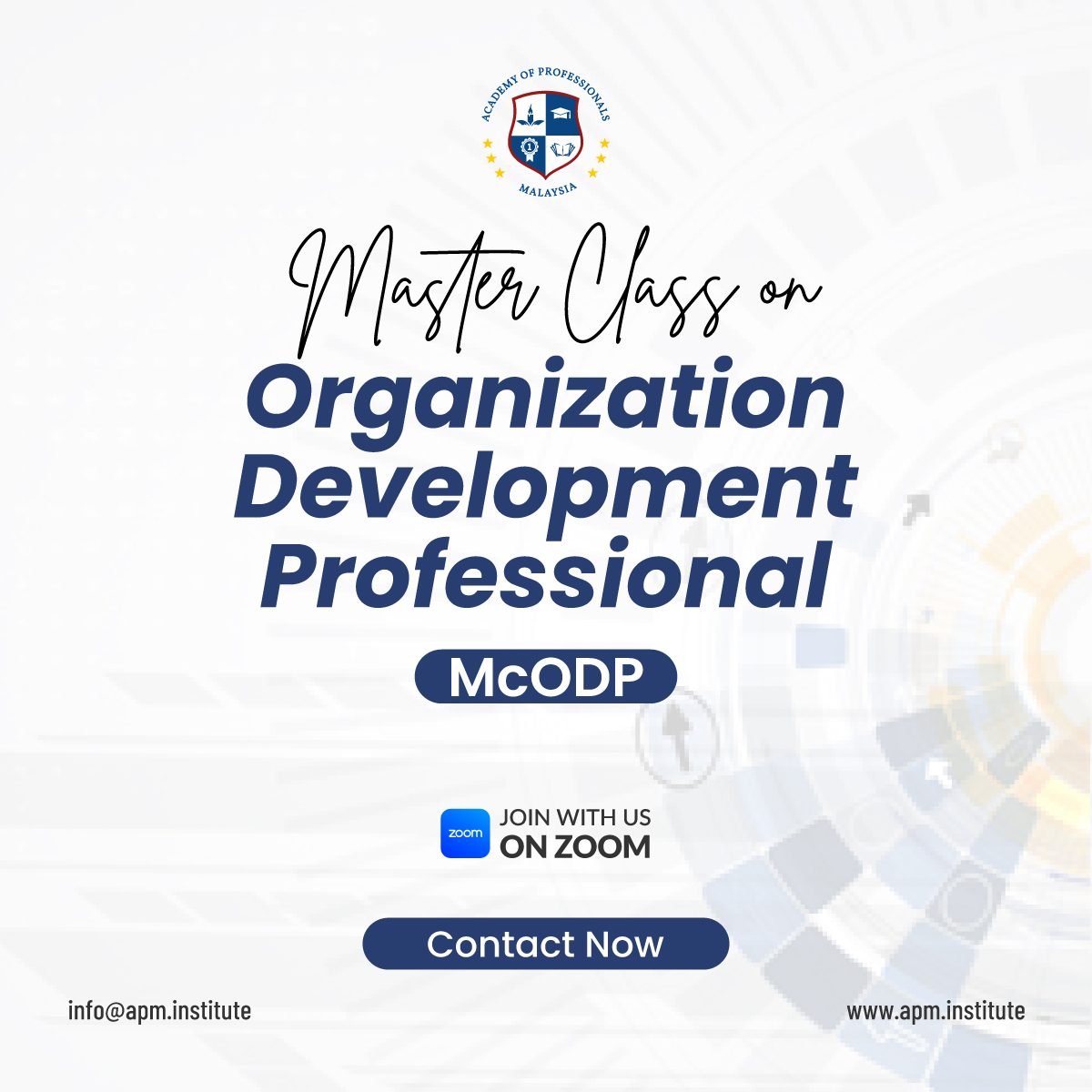 Master Class on Organization Development Professional (McODP)