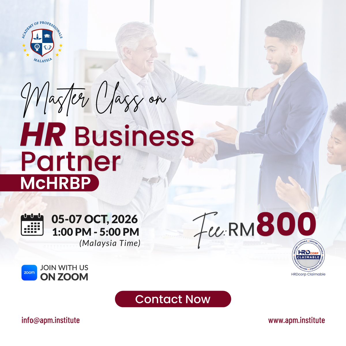 Master Class on HR Business Partner (McHRBP)-28th Batch
