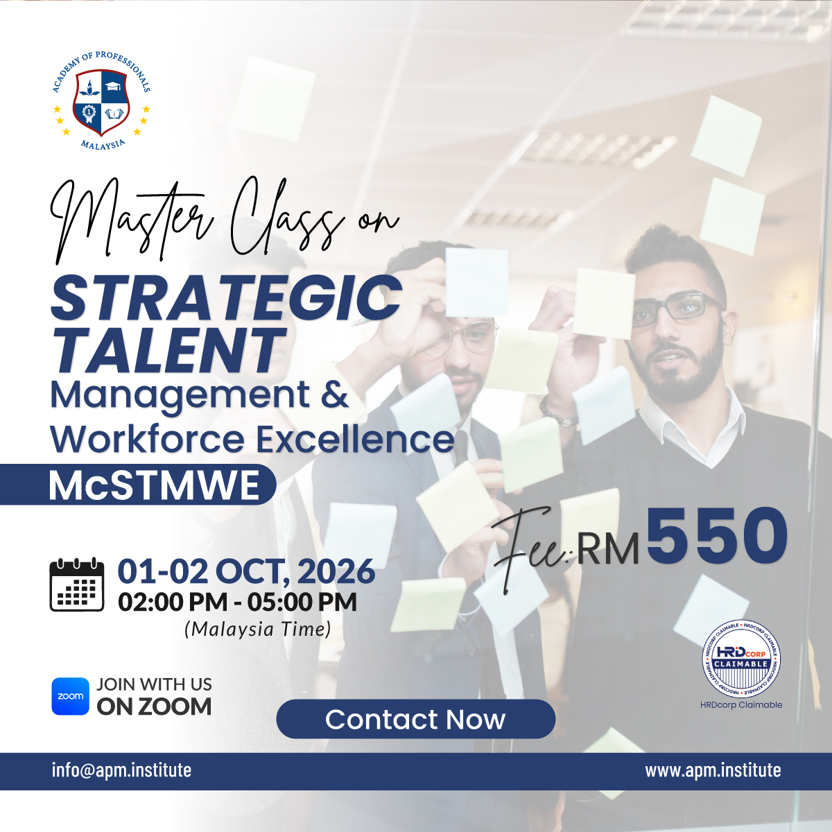 Master Class on Strategic Talent Management & Workforce Excellence (McSTMWE)-2nd Batch