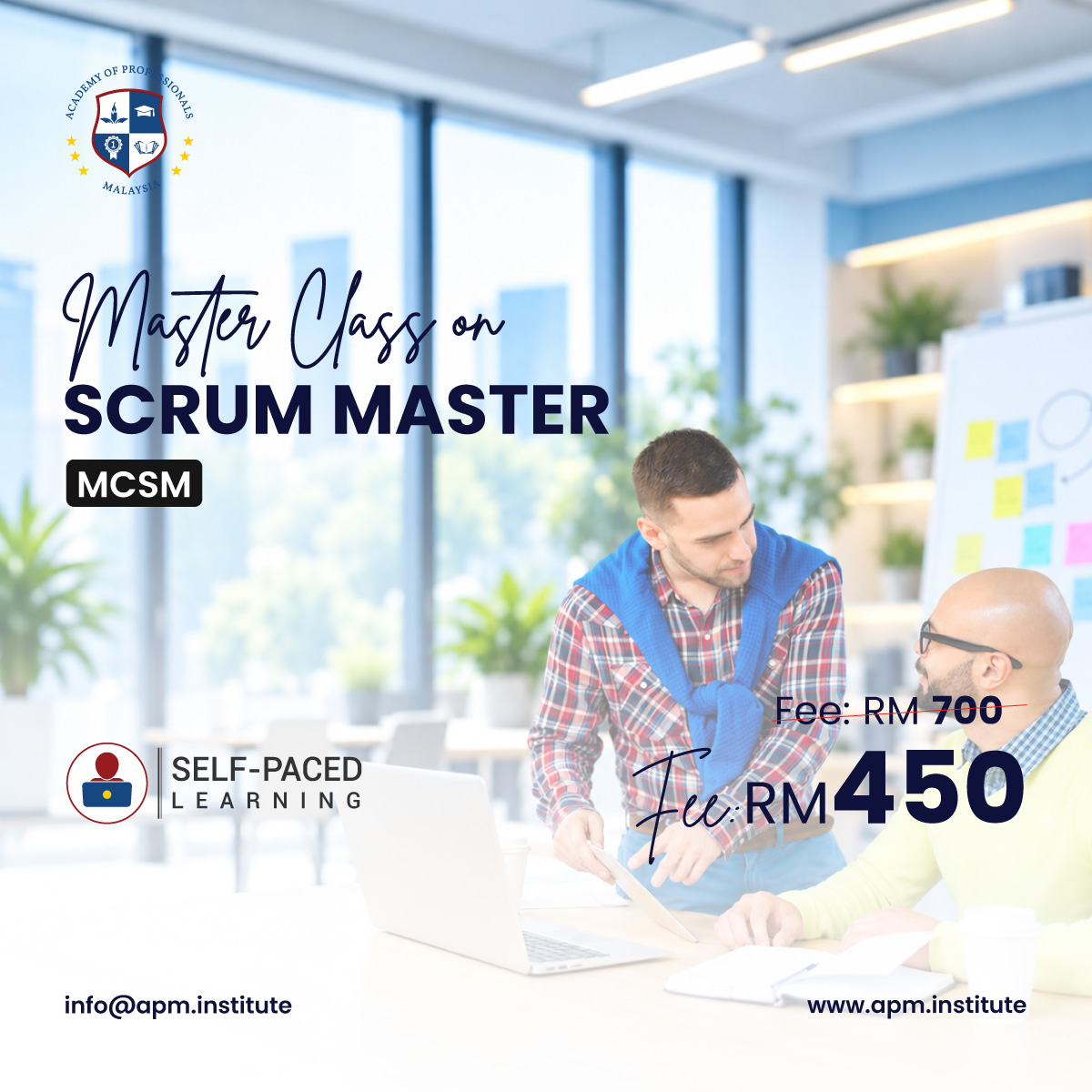 Master Class on Scrum Master (McSM)-Self Paced